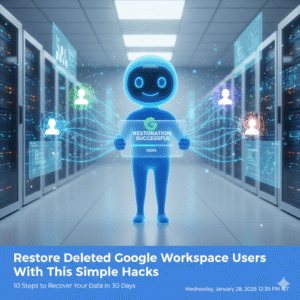 Restore Deleted Google Workspace Users With This Simple Hacks