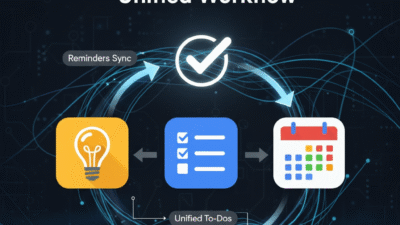Google Keep New Integrations with Tasks and Calendar: The Unified Workflow