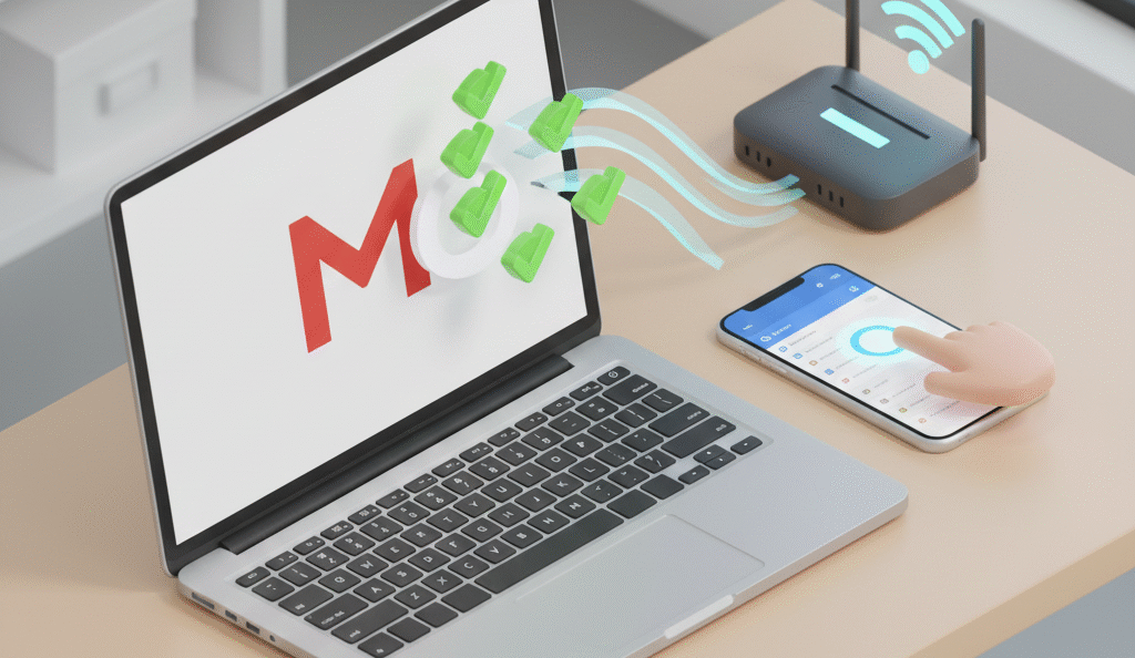 master Gmail not loading repairs