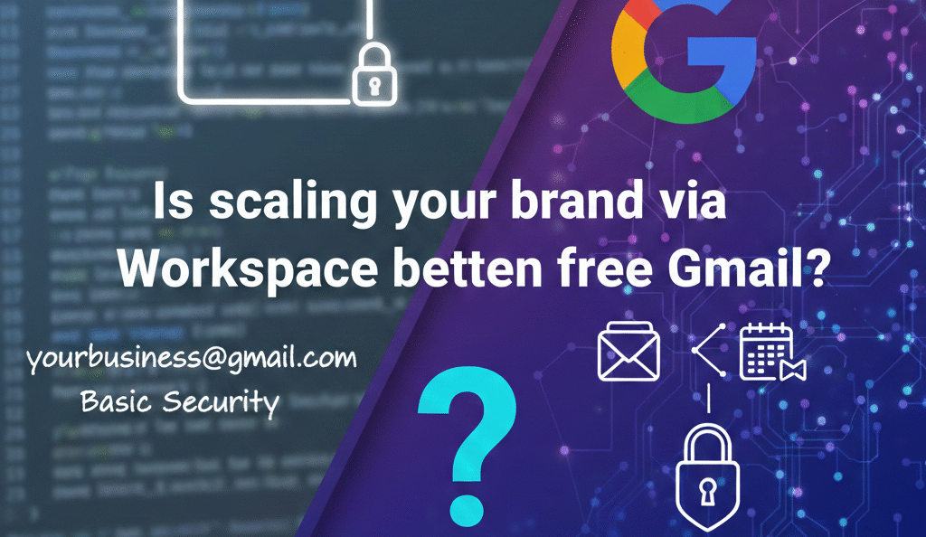 Is scaling your brand via Workspace better than free Gmail?