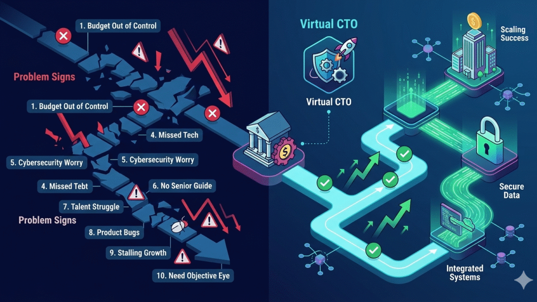 How a Virtual CTO stops your tech from failing today?
