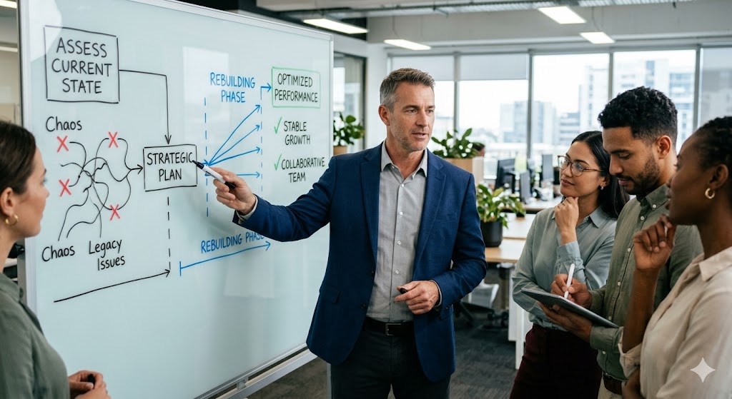 How vCTO Rescue & Rebuild Struggling Tech Teams: Full Guide